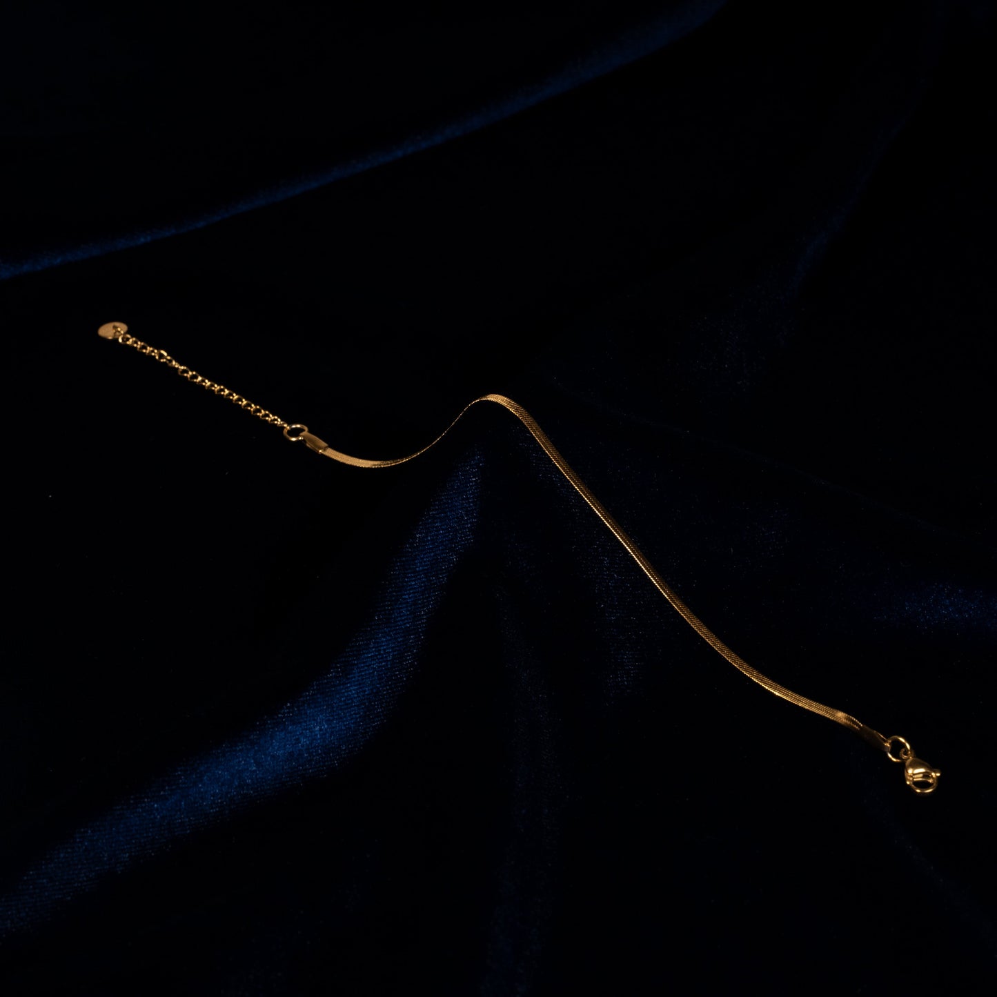 İnce Düz Zincir Bileklik