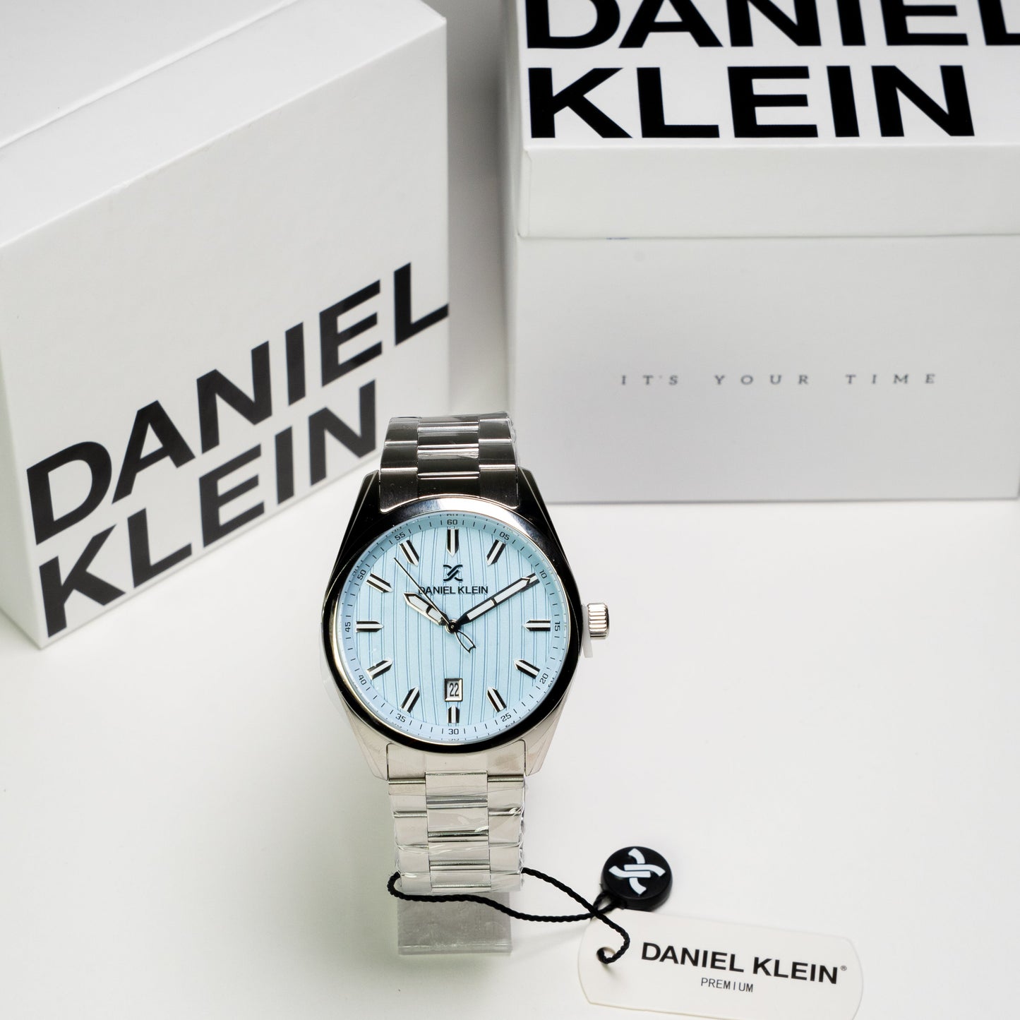 Daniel Klein Orijinal Erkek Kol Saati – Açık Mavi Kadran