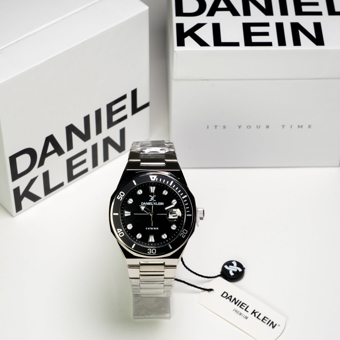 Daniel Klein Orijinal Erkek Kol Saati – Siyah Kadran