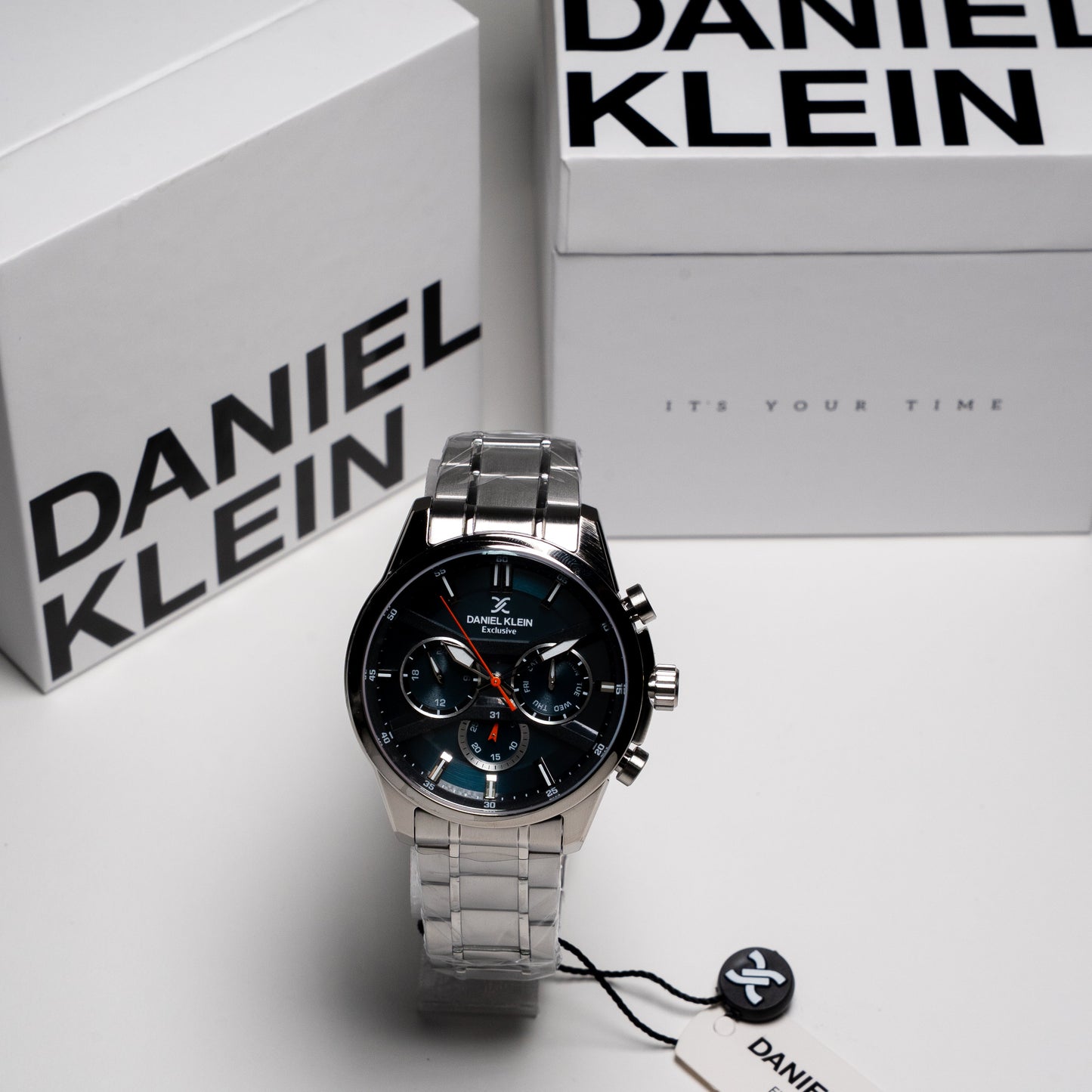 Daniel Klein Orijinal Erkek Kol Saati – Siyah Kadran | Chronograph