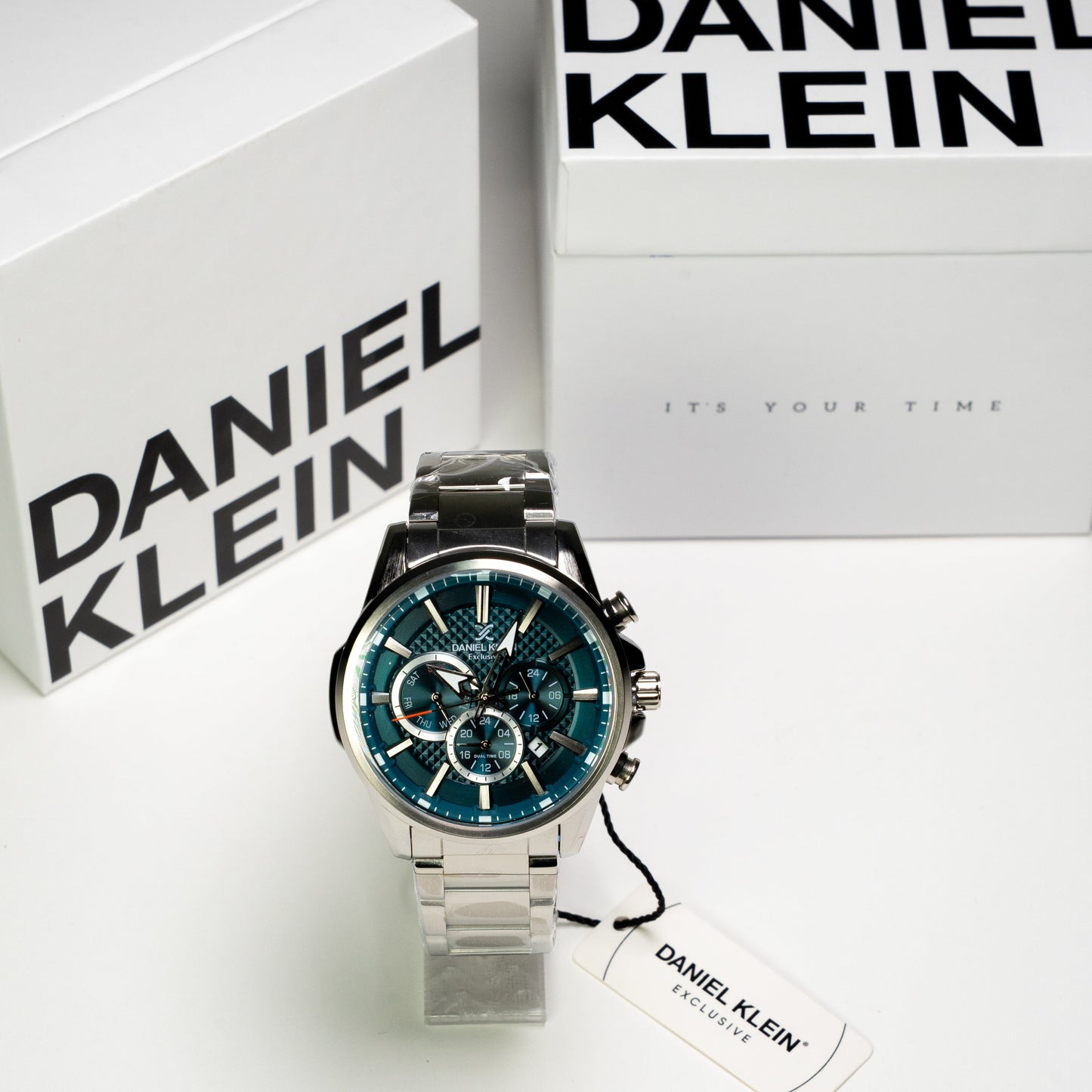 Daniel Klein Orijinal Erkek Kol Saati – Petrol Yeşili Kadran | Chronograph