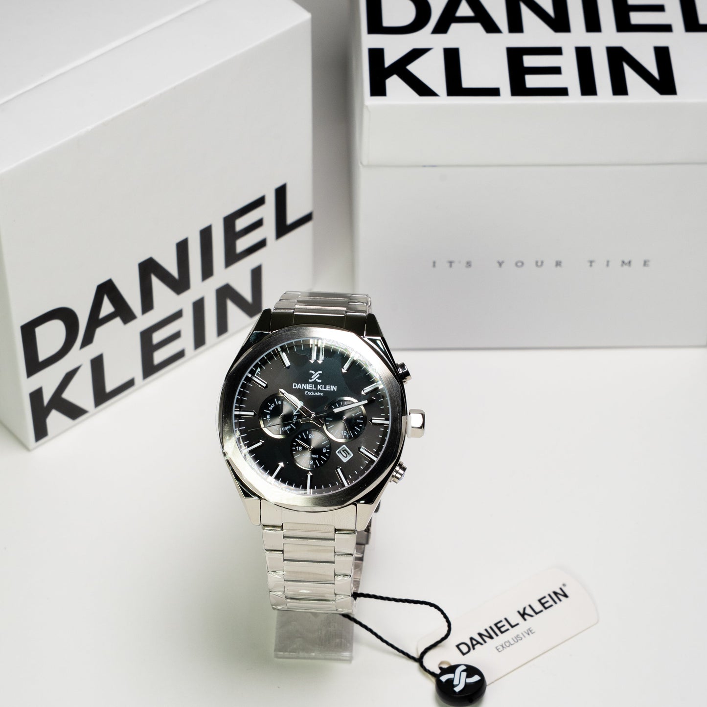 Daniel Klein Orijinal Erkek Kol Saati – Siyah Kadran | Chronograph