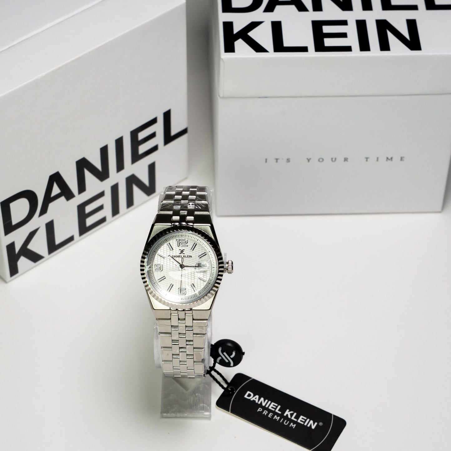 Daniel Klein Orijinal Kadın Kol Saati – Gümüş Kadran & Metal Kordon