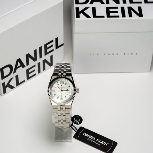 Daniel Klein Orijinal Kadın Kol Saati – Gümüş Kadran & Metal Kordon